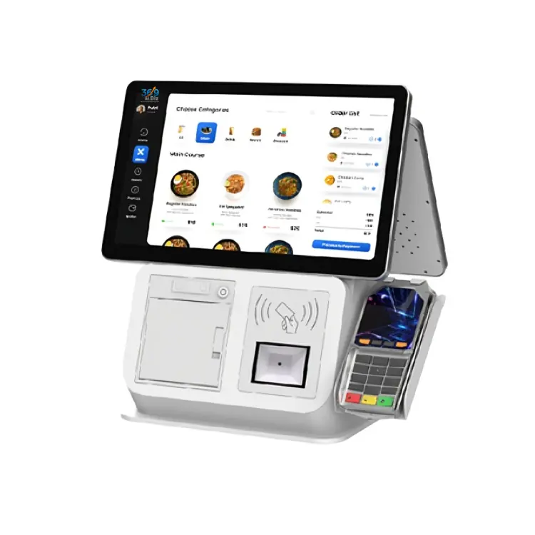 15.6-Inch Cash Register Desktop Dual Screen Version